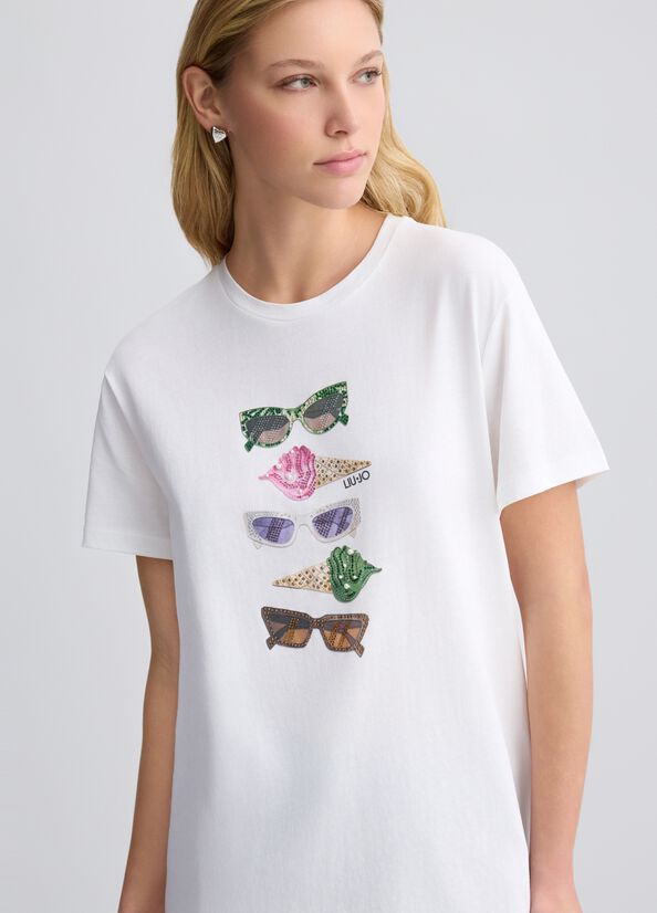 T-SHIRT MC - LIU JO WA5343JS923 M9518 Liu Jo 