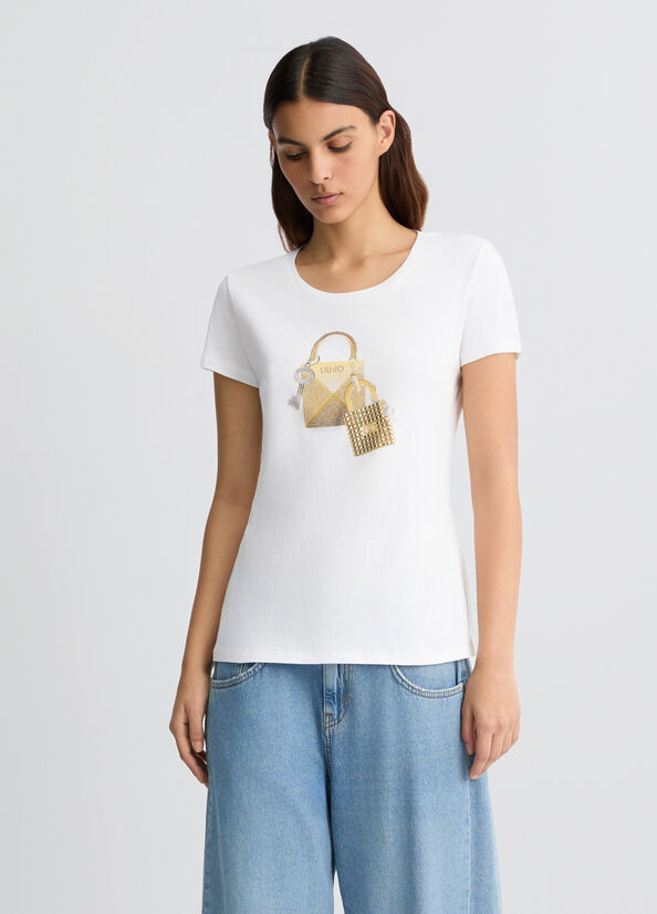 T-SHIRT MC - LIU JO WA5362JS923 M9568 Liu Jo 