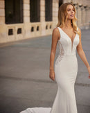 ABITO SPOSA LUNA NOVIAS - LUNA NOVIAS SAINT 9S108CREPEP NANA Luna Novias 