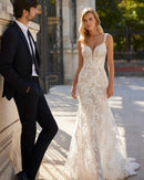 ABITO SPOSA LUNA NOVIAS - LUNA NOVIAS SAVILLE 9S125ENJ00P NANA Luna Novias 