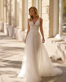 ABITO SPOSA LUNA NOVIAS - LUNA NOVIAS SILVESTRE 9S141TUL0EP NANA Luna Novias 