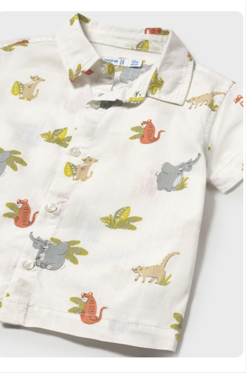 Camicia m/c  stampata - MAYORAL 1112 76 Mayoral 