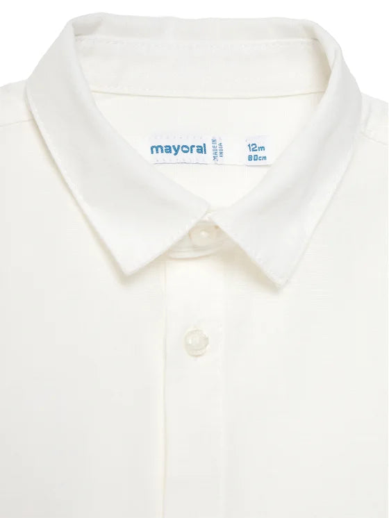 camicia m/c lino collo - MAYORAL 1116 88 Mayoral 