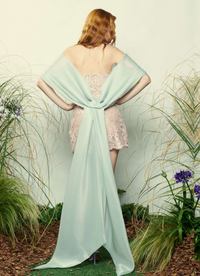 TOP C/SHORT+GONNA+STOLA - NYMPHAEA NYM25+26 UN NYMPHAEA 