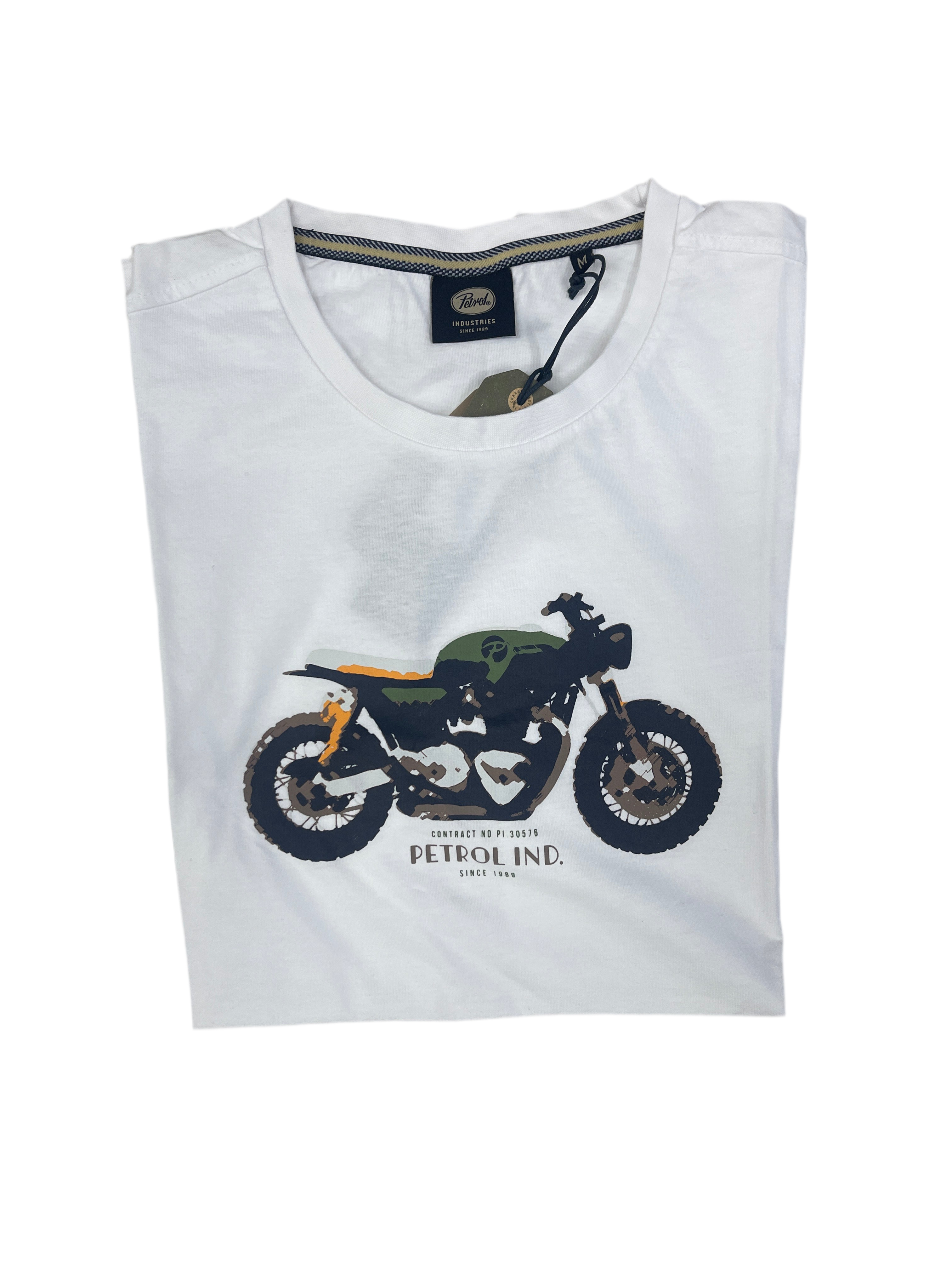 T SHIRT - PETROL M-1050-TSR671 0000 Petrol 