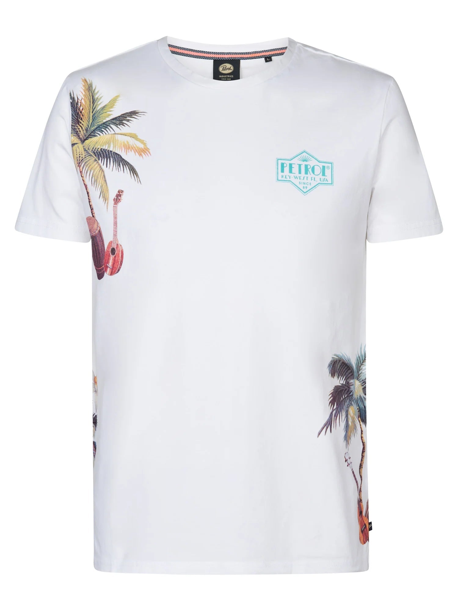 T SHIRT - PETROL M-1050-TSR673 0000 Petrol 