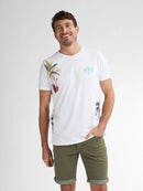 T SHIRT - PETROL M-1050-TSR673 0000 Petrol 
