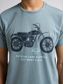 T SHIRT - PETROL M-1050-TSR707 5178 Petrol 