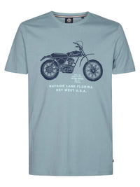 T SHIRT - PETROL M-1050-TSR707 5178 Petrol 