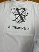 T-SHIRT CEADIR - RICHMOND X UMP25305TS LZWHITE John Richmond 