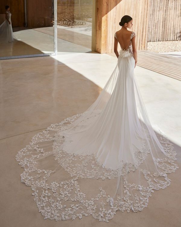 ABITO SPOSA ROSA CLARA - ROSA CLARA' ALDANE 9A121CRELFL NANA Rosa Clarà 