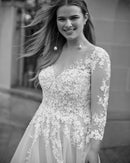 ABITO SPOSA MARTHA BLANC - ROSA CLARA' FIORA 9I115ENJ0EP NANA Rosa Clarà 