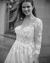 ABITO SPOSA MARTHA BLANC - ROSA CLARA' FIORA 9I115ENJ0EP NANA Rosa Clarà 