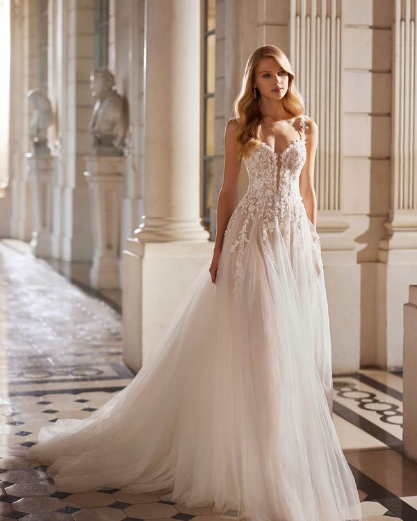 ABITO SPOSA DREAMS - ROSA CLARA' DREAMS EMERALD 9R116TUL0EP NANA Rosa Clarà Dreams 