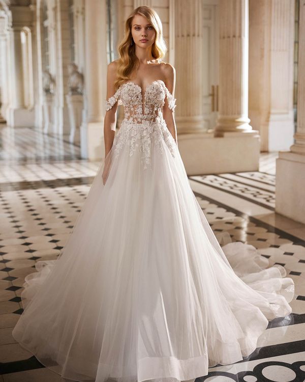 ABITO SPOSA DREAMS - ROSA CLARA' DREAMS ERICA 9R121TUL0EP NANA Rosa Clarà Dreams 