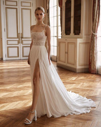 ABITO SPOSA GATSBY - ROSA CLARA' GATSBY KAMILA 9X108VOIL0P NANA Rosa Clarà Gatsby 