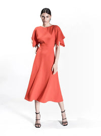 vestito S23XBEBRANCALEO ROSSO Sandro Ferrone 