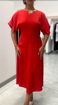 vestito S23XBEBRANCALEO ROSSO Sandro Ferrone 