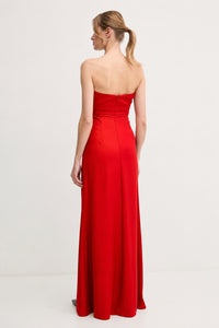 vestito S23XBEBUSSOLE ROSSO Sandro Ferrone 