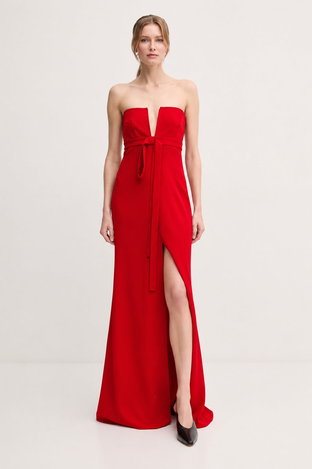 vestito S23XBEBUSSOLE ROSSO Sandro Ferrone 