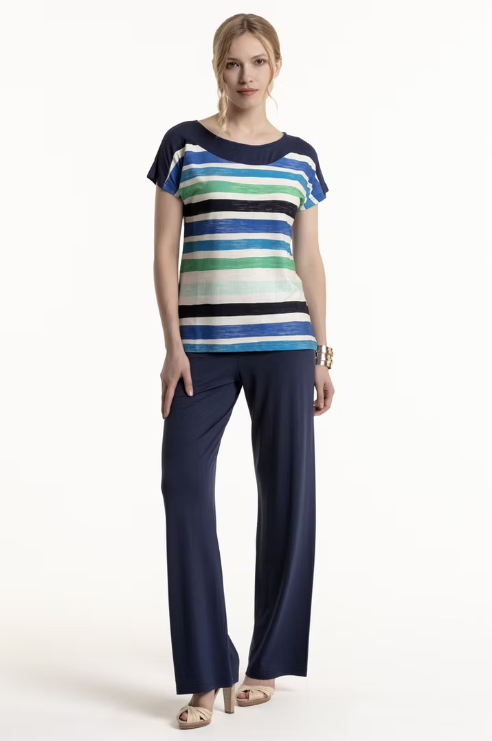 T-SHIRT - T-BLUE 521069 65 T-Blue 