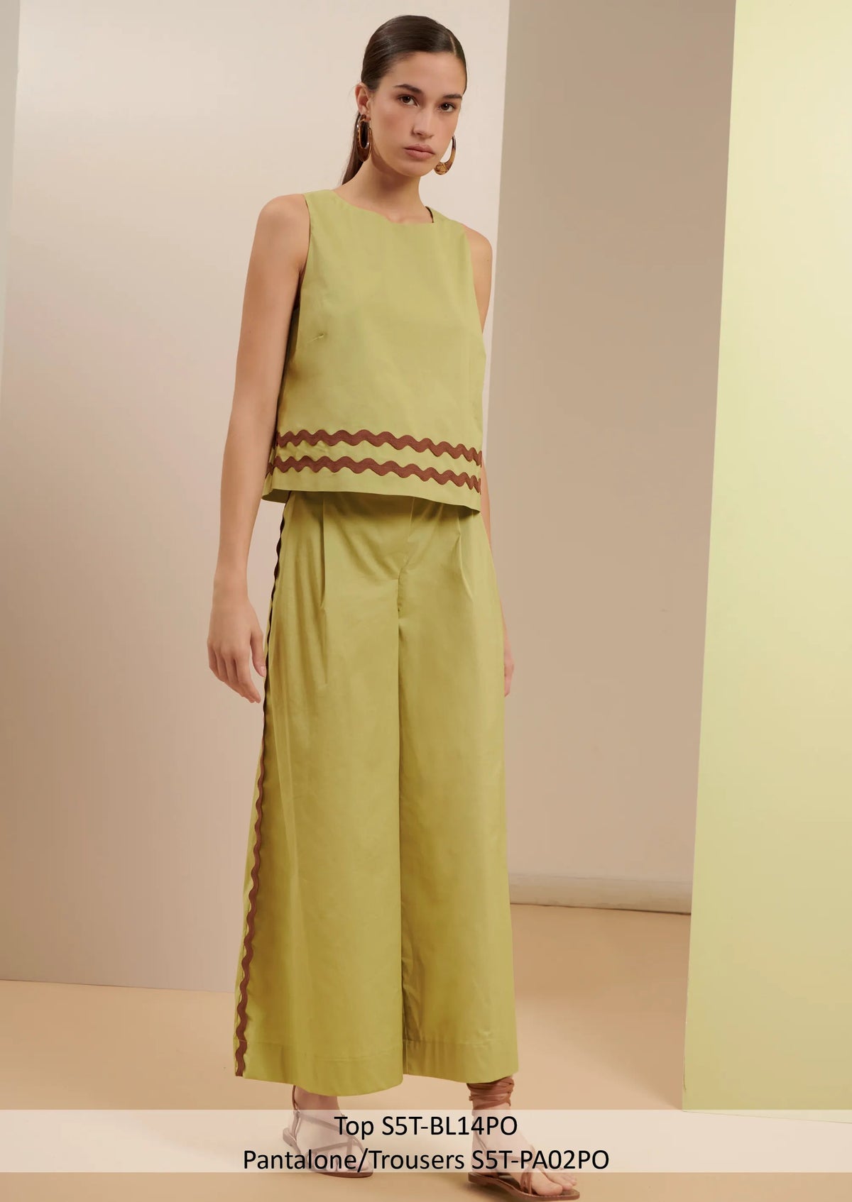 PANTALONE C/CINTURA - THEABITO PA02PO 736 THEABITO 