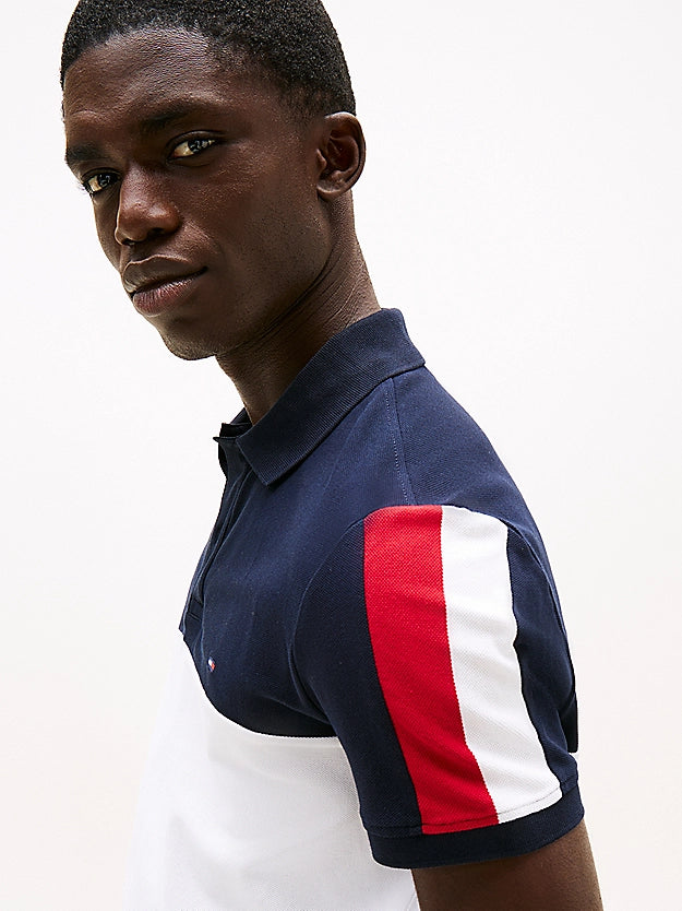 POLO MC - TOMMY HILFIGER MW0MW38966 YBR Tommy Hilfiger 
