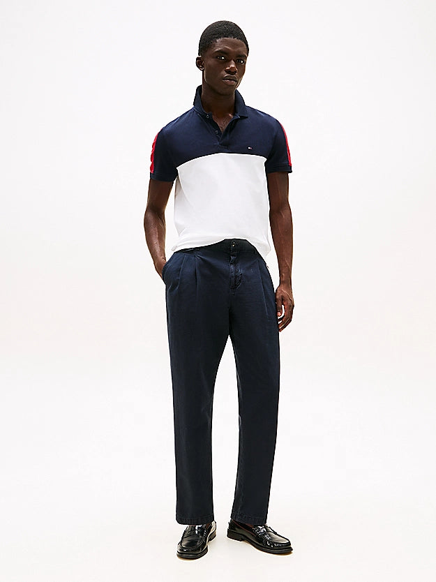 POLO MC - TOMMY HILFIGER MW0MW38966 YBR Tommy Hilfiger 