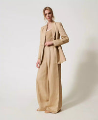 PANTALONE PALAZZO - TWIN SET 251TE2143 00006 Twinset 