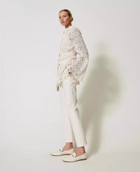 PANTALONE VITA BASSA C/PIEGHE - TWIN SET 251TP2211 059 Twinset 