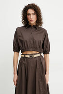 BLUSA CROPPED - TWIN SET 251TT2104 00203 Twinset 
