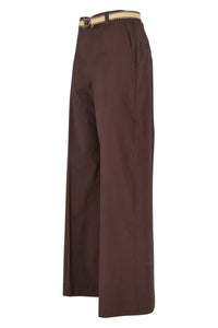 PANTALONE PALAZZO C/CINTURA - TWIN SET 251TT2105 00203 Twinset 