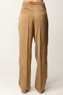 PANTALONE WIDE LEG CON PENCES - TWIN SET 251TT2273 12438 Twinset 