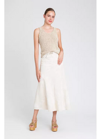 TOP IN MAGLIA BOUCLE' LUREX - TWIN SET 251TT3381 12524 Twinset 