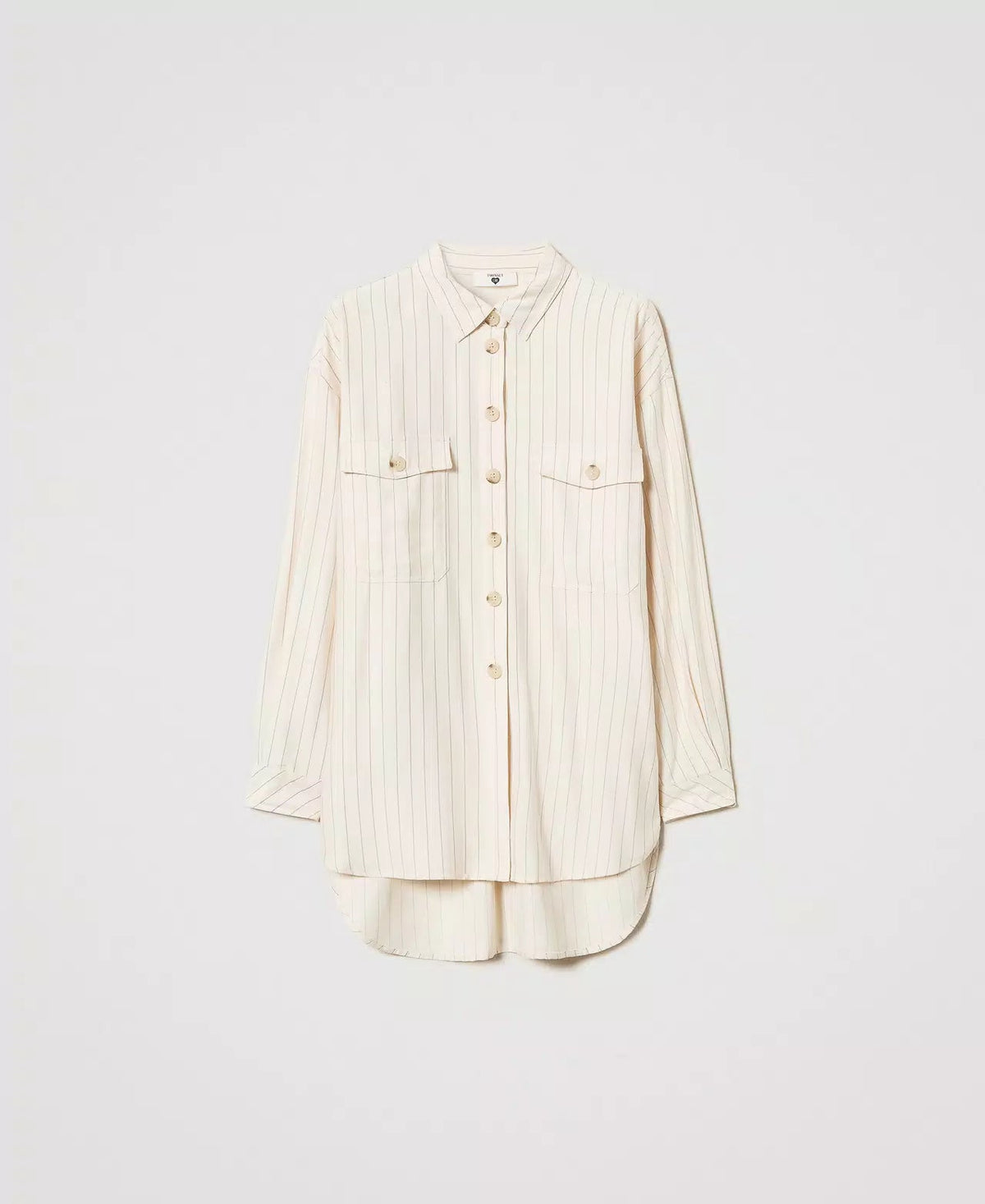 CAMICIA M/L OVER - TWIN SET U&B 251LL2ABB 12247 Twinset U&B 