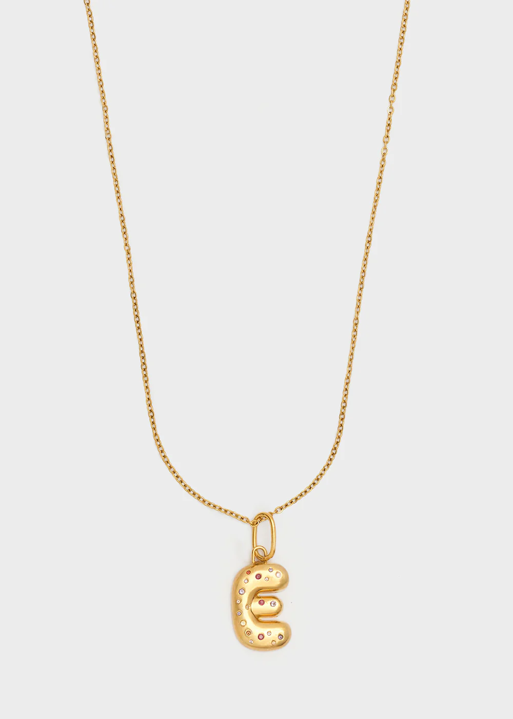 COLLANA CHUNKY LETTERA E - NALì