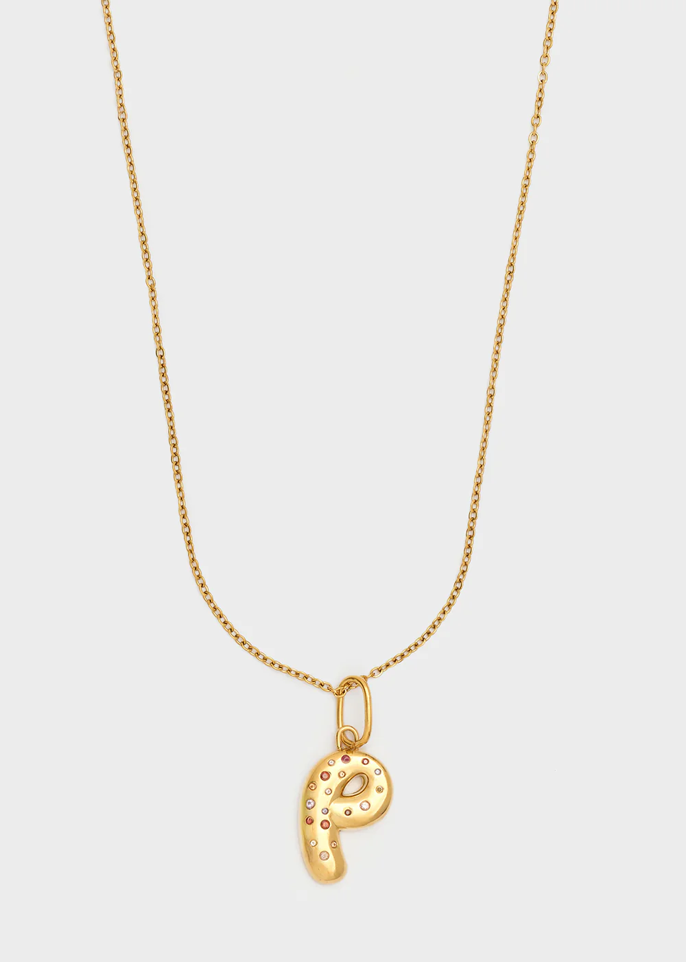 COLLANA CHUNKY LETTERA P - NALì