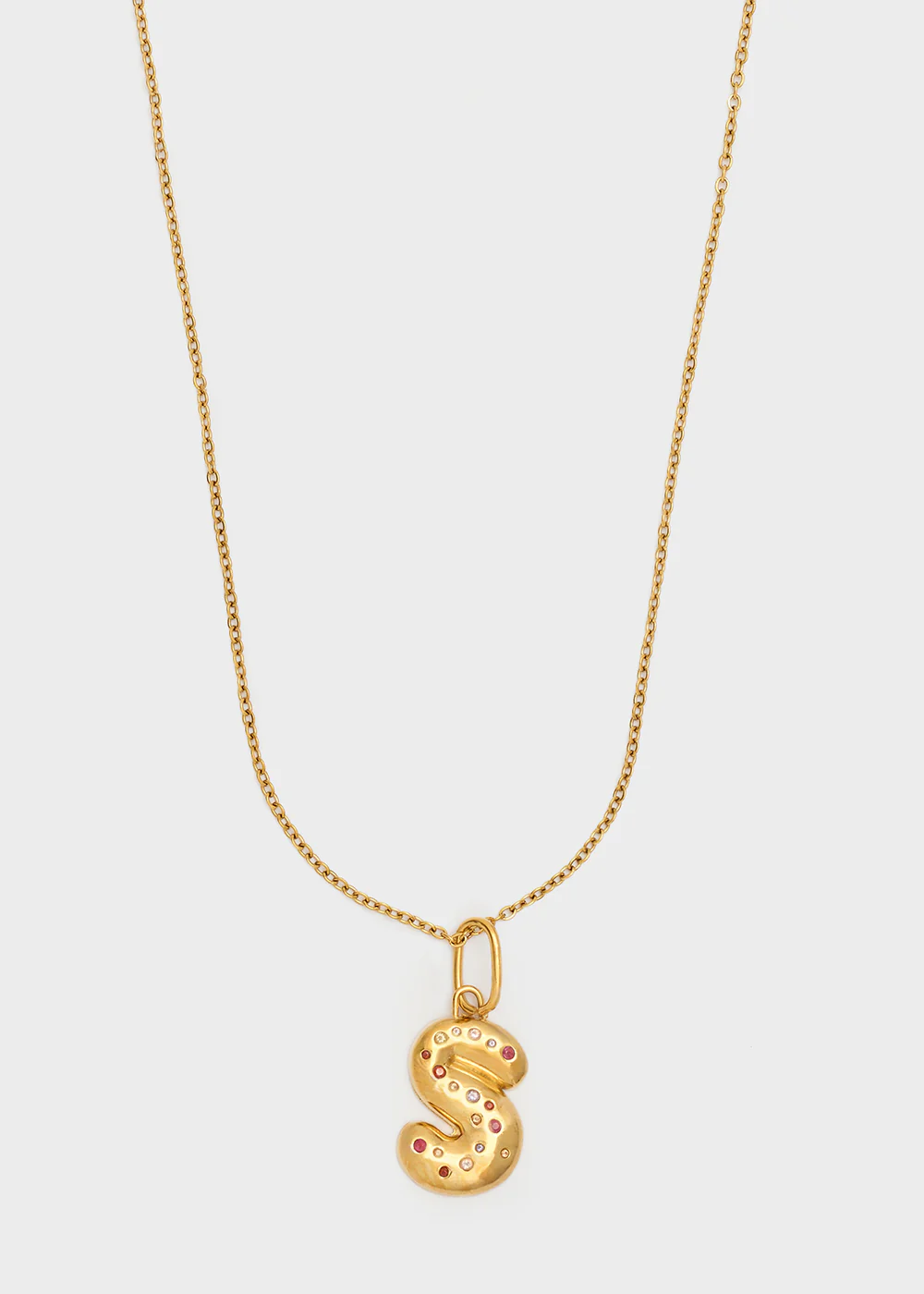 COLLANA CHUNKY LETTERA S - NALì