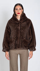 ECOPELLICCIA BOMBER - EDAS LUXURY