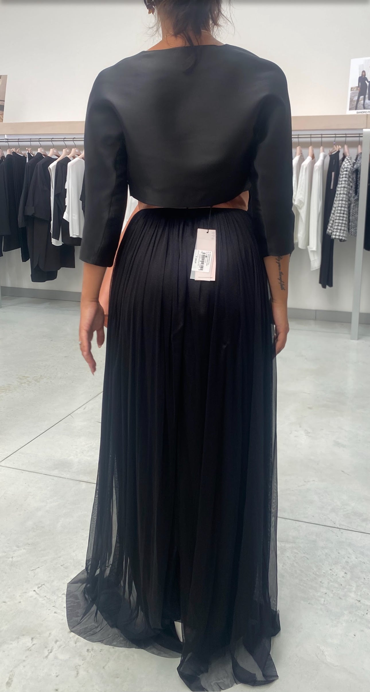 VESTITO C/STOLA - SANDRO FERRONE