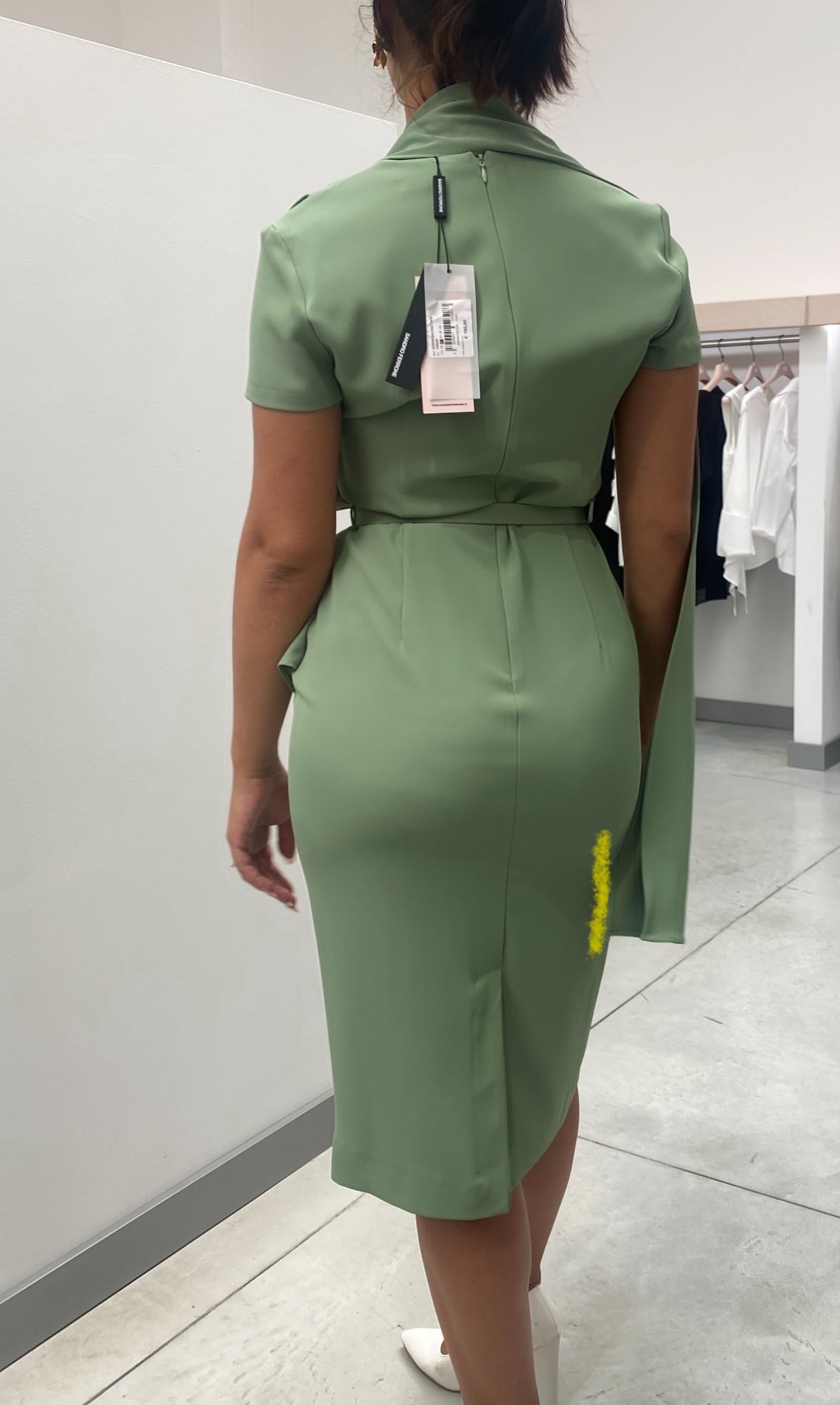 VESTITO C/CINTURA - SANDRO FERRONE