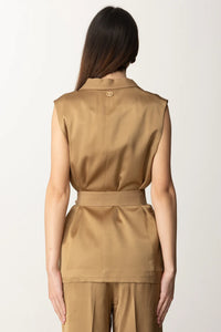 GILETDP C/CINTURA - TWIN SET