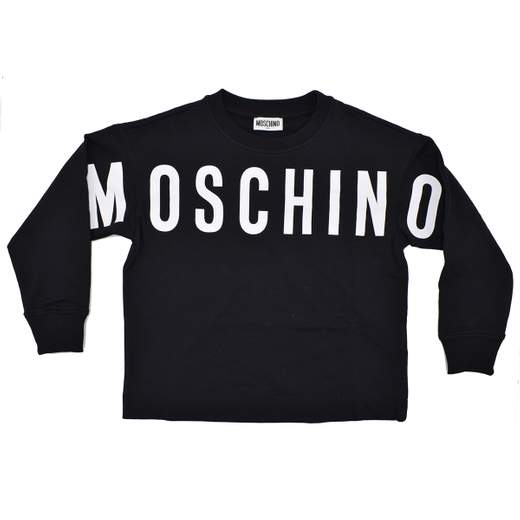 FELPA ML - MOSCHINO KID HUF053LDA26 10101 Moschino 