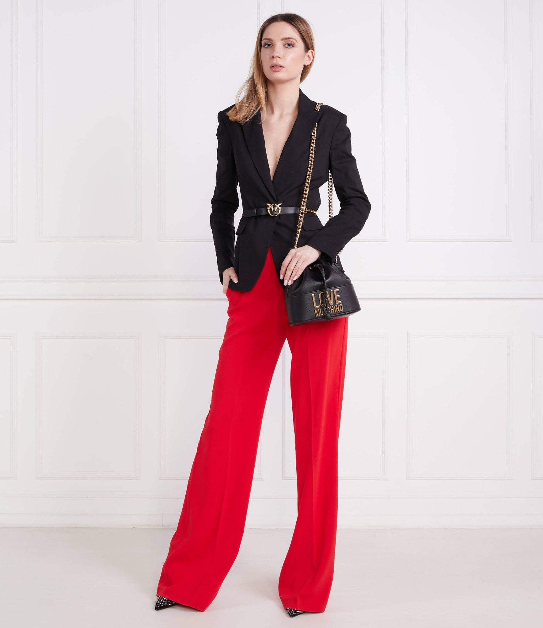 PANTALONE 7624 - PINKO SBOZZARE 100055-7624 R48 Pinko 