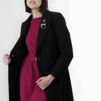CAPPOTTO C/SPILLA - CAFE NOIR C7JI0077 N001 Cafè Noir 