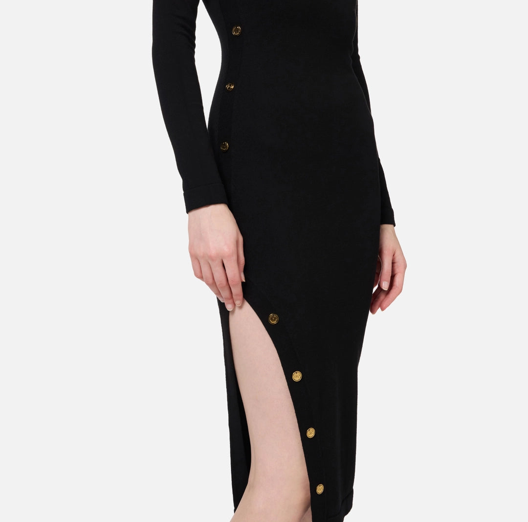 VESTITO IN MAGLIA - ELISABETTA FRANCHI AM19S47E2 110 Elisabetta Franchi 