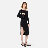 VESTITO IN MAGLIA - ELISABETTA FRANCHI AM19S47E2 110 Elisabetta Franchi 