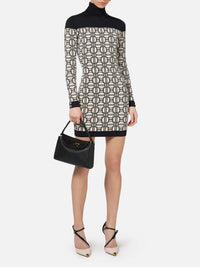 VESTITO IN MAGLIA - ELISABETTA FRANCHI AM30B47E2 E84 Elisabetta Franchi 