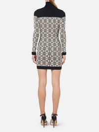 VESTITO IN MAGLIA - ELISABETTA FRANCHI AM30B47E2 E84 Elisabetta Franchi 
