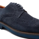 scarpa 446 CAMOSCIO I24 BLU Exton 